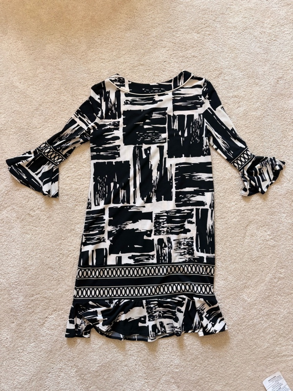 Black & White BCBG dress